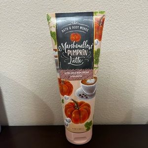 Bath and Body Works Marshmallow Pumpkin Latte Body Cream 8 oz